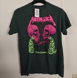 Metallica Dark Green Graphic Tee